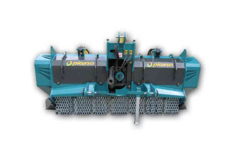 Trituradora forestal rotor 450 doble toma de fuerza